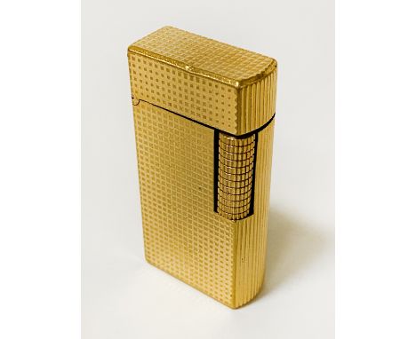 DUNHILL GOLD PLATED LIGHTER