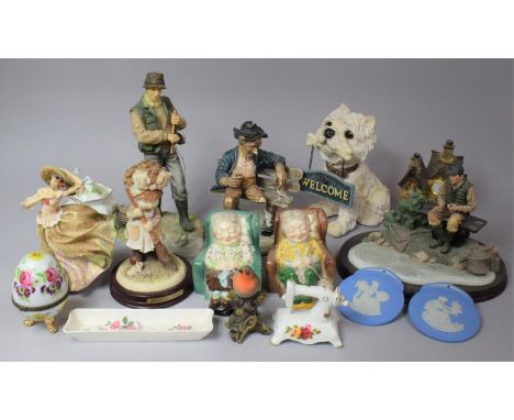 A Collection of Various Ceramic Figural and Animal Ornaments etc 