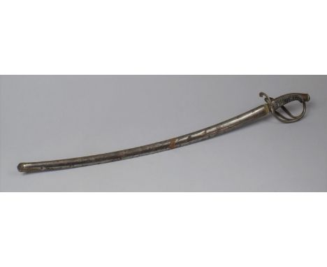 A Late Victorian/Edwardian Toy Sabre in Scabbard, 63cm Long 