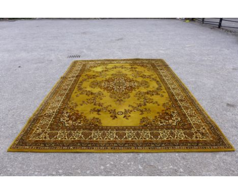 A large decorative carpet