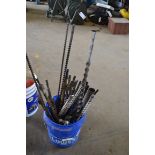 LOT OF VARIOUS HAMMER DRILL BITS