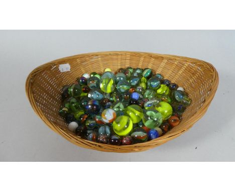 A Collection of Vintage Marbles 