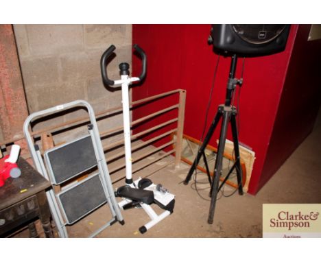 A step exercise machine