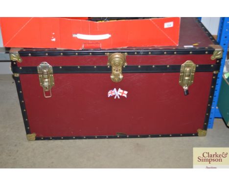 A large traveling trunk