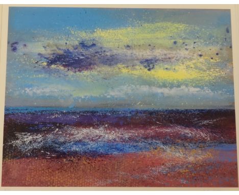 David Folley, limited edition signed print No.3/75 'Seascape', 39cm x 50cm.