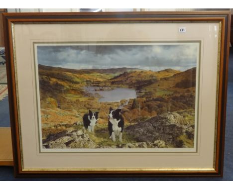 Steven Townsend, 'Waiting for Stan', limited edition print 2007, together with six other signed prints, the largest 47cm x 70