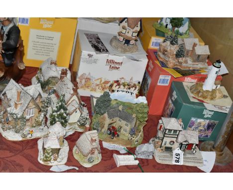 FIFTEEN LILLIPUT LANE SCULPTURES FROM VARIOUS COLLECTIONS ETC, some boxed and some deeds), to include I'll Be Home For Christ