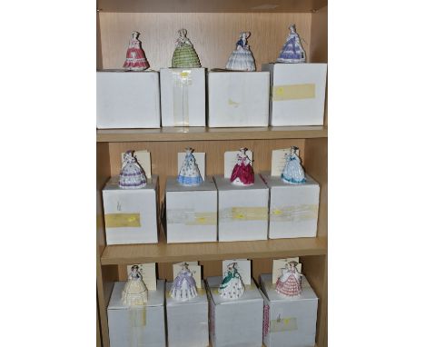 TWELVE BOXED ROYAL WORCESTER LIMITED EDITION 'THE FASHIONABLE VICTORIANS' FIGURINES, for Compton &amp; Woodhouse 'Lady Emma',