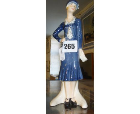 Goebel china figurine of a 1930's lady