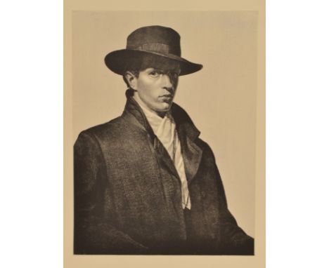 RAYMOND RAY-JONESSelf portrait Print33 x 24cm   Good condition, not signed