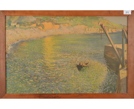 STANHOPE FORBESFrost and Reed coloured print,together with a Laura Knight print,Lamorna