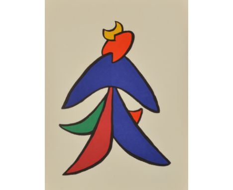 ALEXANDER CALDERCompositionColor lithograph from Derriere le miroir N ° 141196338 x 28cm