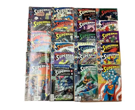 DC Comics Superman (1980's) #332 #333 #338 #389 #390, Special Superman Annual (1984) #2, selection of Superman Vol 2 comics t