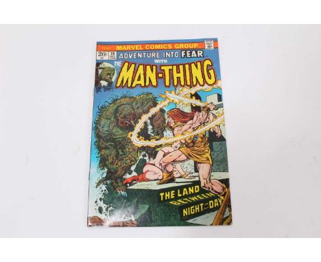Adventure Into Fear with Man-Thing #19 (1972) First appearance of Howard the Duck + Man-Thing
