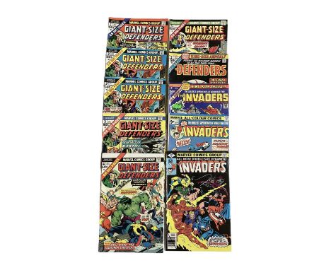 Marvel Comics Giant-Sized Defenders (1974 and 1975). Complete run from issues 1 - 5. Issue 3, first Korvac apperance. Togethe