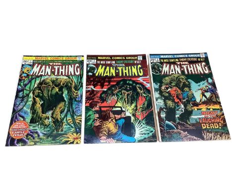 (1974) Marvel Comics The Most Startling Swamp Creature Of All Time The Man-Thing #1(second appearance of Howard The Duck and 
