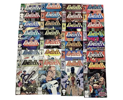 Marvel Comics The Punisher #1 (1986). 1 in a four issue limited series also to include the first ongoing series, an incomplet