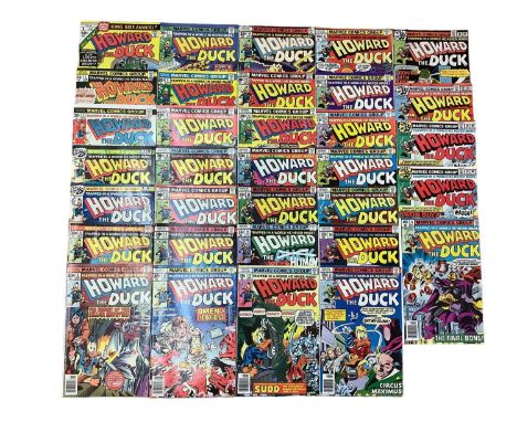 Howard The Duck #1-31 + Annual #1 (32 in Lot) - (1976-79) Marvel Comics - US Prices - unbroken run of the original 31 issue s