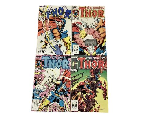 Marvel Comics The Might Thor #337 - # 340 (1983 and 1984). Issues 337 and 338, first and second apperance of Beta Ray Bill, t