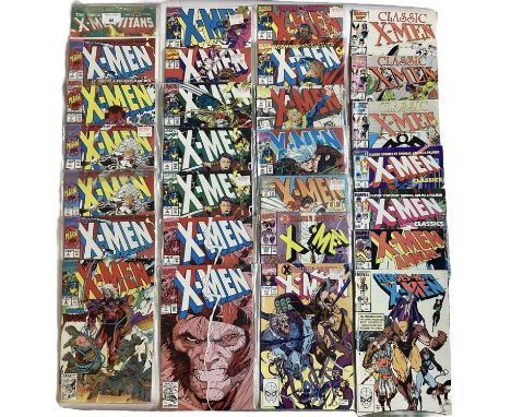 Marvel Comics the Uncanny X-Men and the new teen Titans #1 (1982). Together with Classic X-Men 1-3 (1986), X-Men 1-10 (1991),