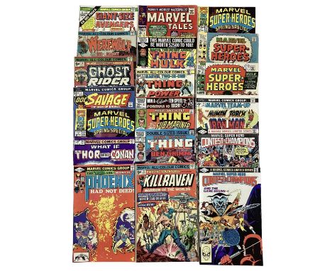 Marvel Comics Werewolf by night #37 (1976). The 3rd apperance of Moon Knight, together with Giant Size Avengers #1 (1974) fir