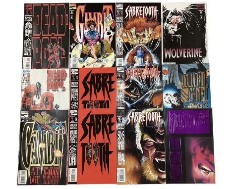 Marvel Comics Deadpool #1 (1993), first solo series. Together with Gambit #1 and #2 (1993) first limited solo series and othe