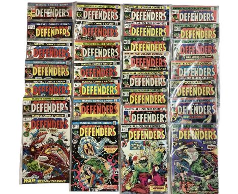 Marvel Comics The Defenders #1 - #124 (1972 to 1983). A complete run from issue 1 to 124, to include issue 1, first solo titl
