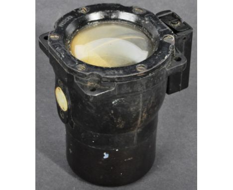 An original WWII Second World War Third Reich Nazi German Luftwaffe cockpit compass, by repute from a crashed Messerschmitt B