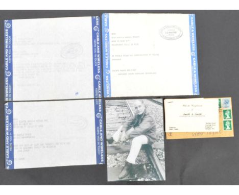 The Great Train Robbery - Ronnie Biggs (1929-2013) - a collection of correspondence sent to Biggs whilst living in Barbados. 