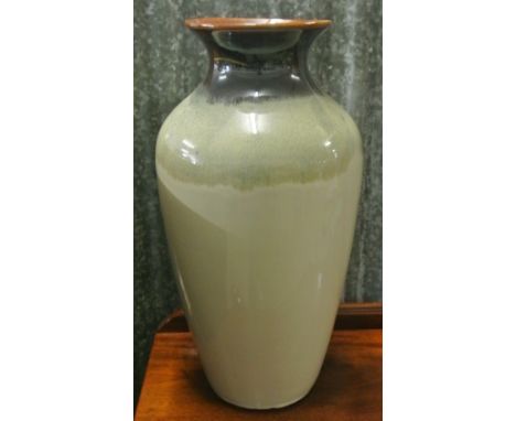 CERAMIC/ HOME - A large ceramic vase measuring 52cm high.