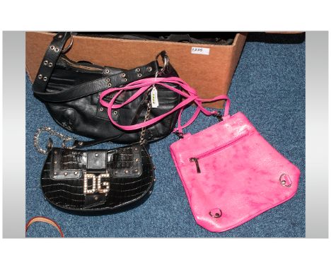 3 Fashion Handbags In The Style Of Prada, Christian Dior & Dolce & Gabbana AF