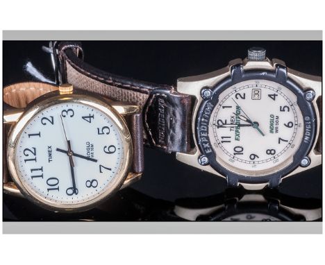 Timex Expedition - Gents Wrist Watch, With Fabric Strap + a Further Gents Timex Wrist Watch. 