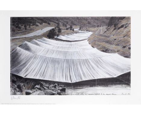 After Christo &amp; Jeanne-Claude (American/Bulgarian, 1935-2020; 1935-2009)Over The River, Project for Colorado, The Arkansa