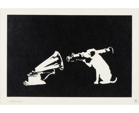 Banksy (British, born 1974)HMV Screenprint, 2003, on wove, numbered 460/600 and inscribed 'DN' in pencil, published by Pictur