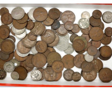 Coin collection; coins of George VI including territories and some silver. P&amp;P Group 2 (£18+VAT for the first lot and £3+