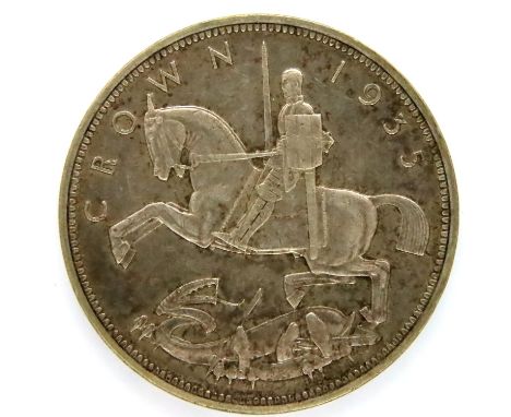 1935 silver Crown of George V. P&amp;P Group 1 (£14+VAT for the first lot and £1+VAT for subsequent lots) 