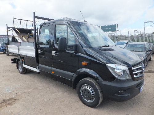 mercedes sprinter crew cab tipper for sale