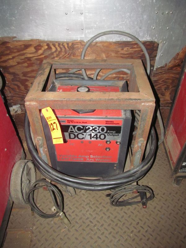Craftsman AC/230 DC/140 amp arc welder, aluminum welding capable
