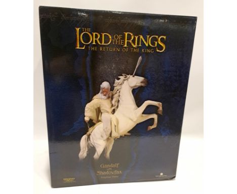 Sideshow Weta Collectibles The Lord of the Rings The Return of the King Gandalf with Shadowfax Polystone Statue 4042/8500. Ne
