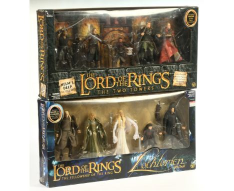 Toy Biz The Lord of the Rings figure packs x 2 includes Lothlorien Gift Pack (Haldir, Celeborn, Galadriel, Frodo, Aragorn), H