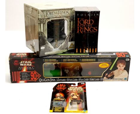 Star Wars &amp; The Lord of the Rings related items, to include The Lord of the Rings The Fellowship of the Ring Collectors D