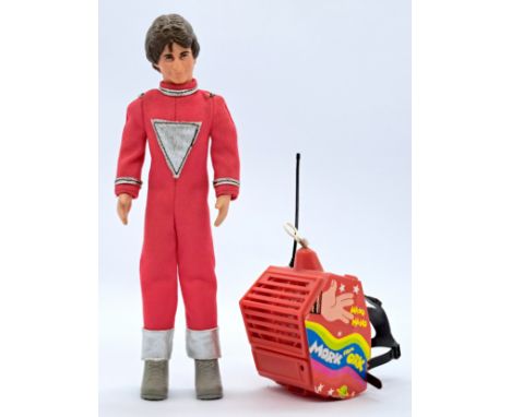 Mattel Mork &amp; Mindy loose Robin Williams as Mork 9" action figure, with space pack. Good, untested. See photo.&nbsp;
