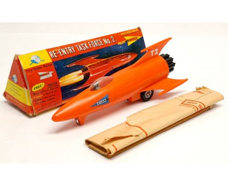 Century 21 Toys Project Sword Re-entry Task Force No.2. Good Plus within Good opened box, with top secret official manual (to