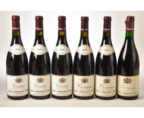 Cornas 2000 Domaine Jaboulet 3 bts Cornas Domaine Jaboulet 1999 2 bts Cornas Domaine Jaboulet No Vintage 1 Bt. From a dedicat