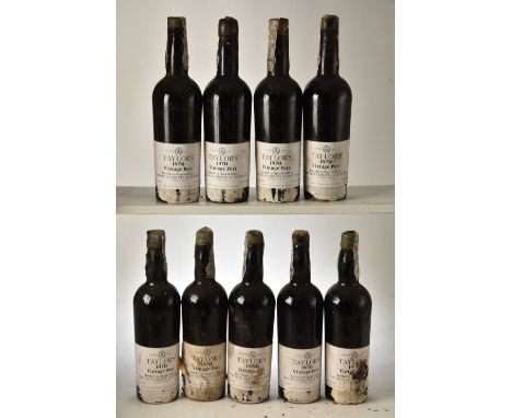 Taylors Vintage Port 1970 9 bts Open OWC. From a dedicated ambient storage unit in the North of England, these wines have bee