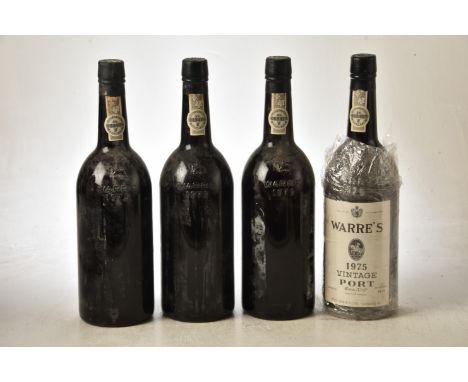 Warres Vintage Port 1975 4 bts. From a dedicated ambient storage unit in the North of England, these wines have been collecte