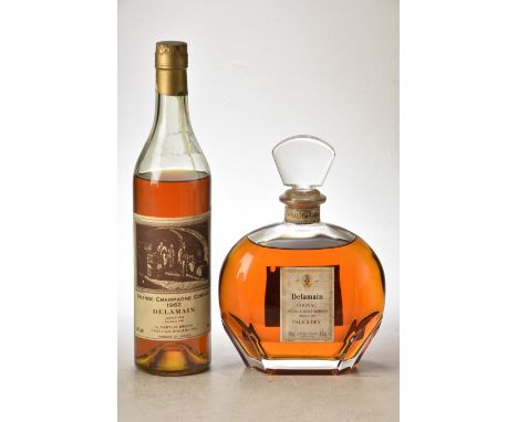 Delamain Tres Belle Grande Champagne Pale &amp; Dry Delamain 1962 1 bt 70Cl Low Fill Averys. From a dedicated ambient storage