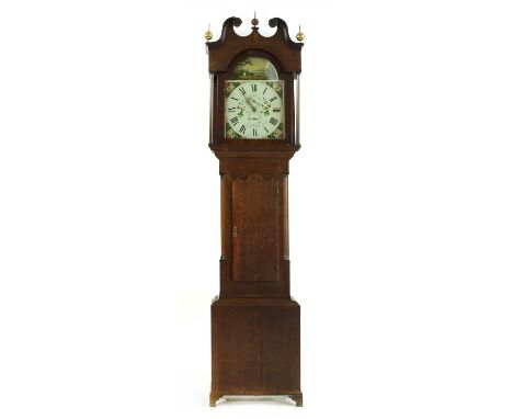A longcase clock