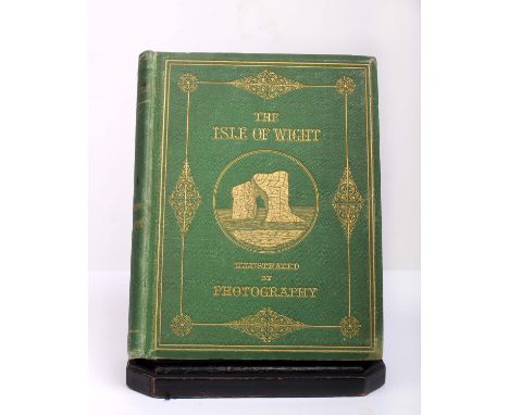 WARE (J. Redding) The Isle of Wight - Illustrated by Photography, First edition, Provost &amp; Co., London, 1869, green gilt 