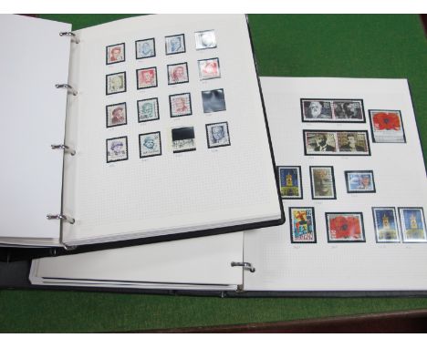 USA Collection of Mint and Used Stamps 1981-1998, in two four ring binders, good level of completion, mostly good to fine con